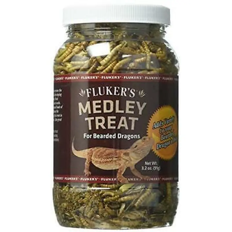 Fluker s Bearded Dragon Medley Treats  3.2 Oz