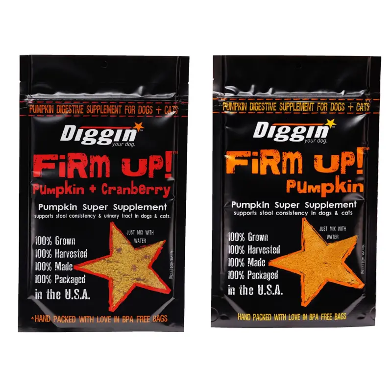 Diggin' Your Dog Pumpkin Flakes Firm Up! Plus