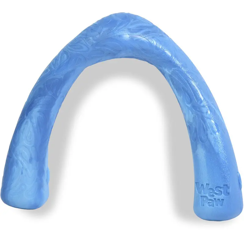 West Paw Snorkl Dog Toy Large Surf Blue
