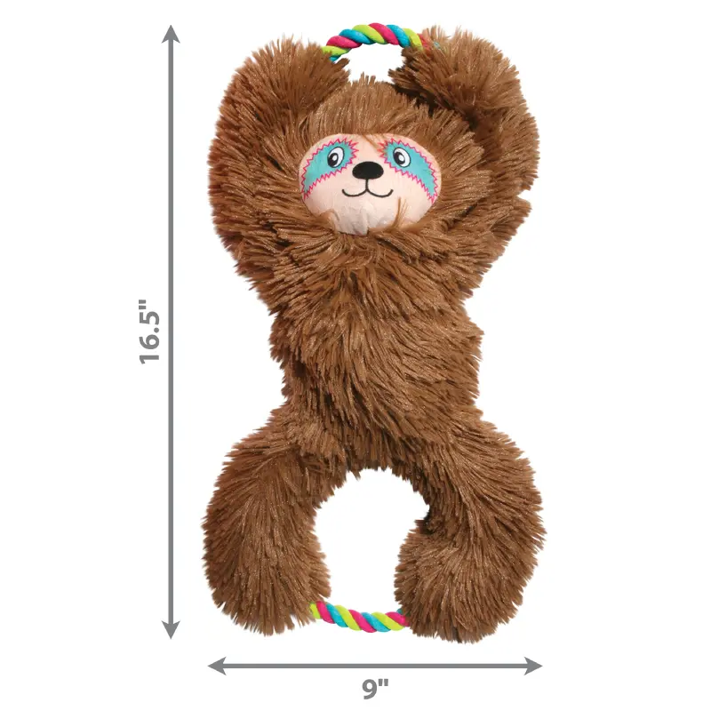 Kong Dog Toy Tuggz Sloth eXtra Large