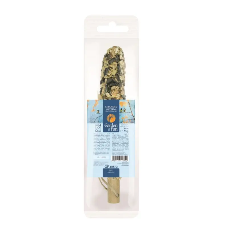 A&E Cage Vitapol 1.9oz Smakers Garden Fun Universal Food Stick for Titmouse Birds