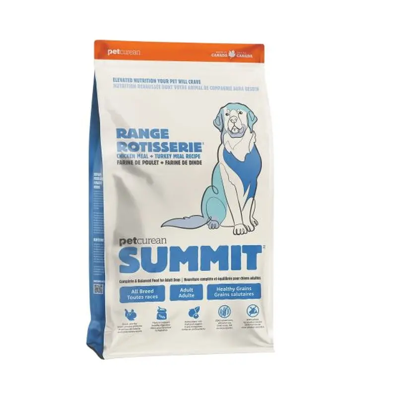 Petcurean Summit Range Rotisserie Adult Dog Food 25lbs