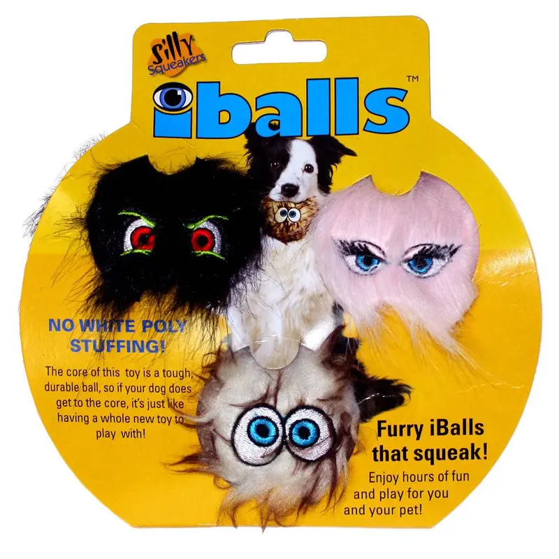 Silly Squeakers iBalls: Small Tri-Pack