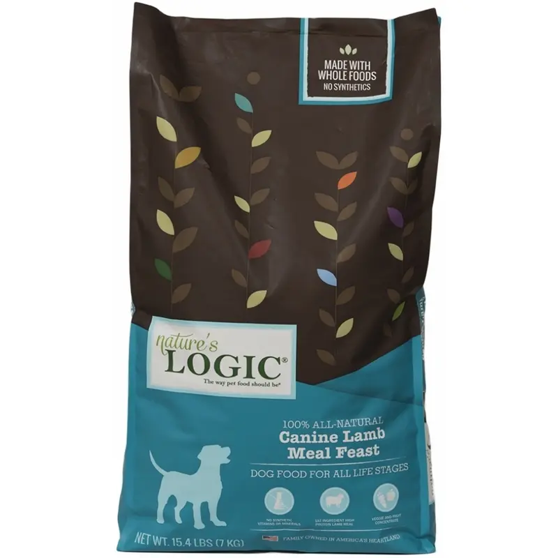 Nature's Logic Canine Lamb Meal Feast Dry Dog Food