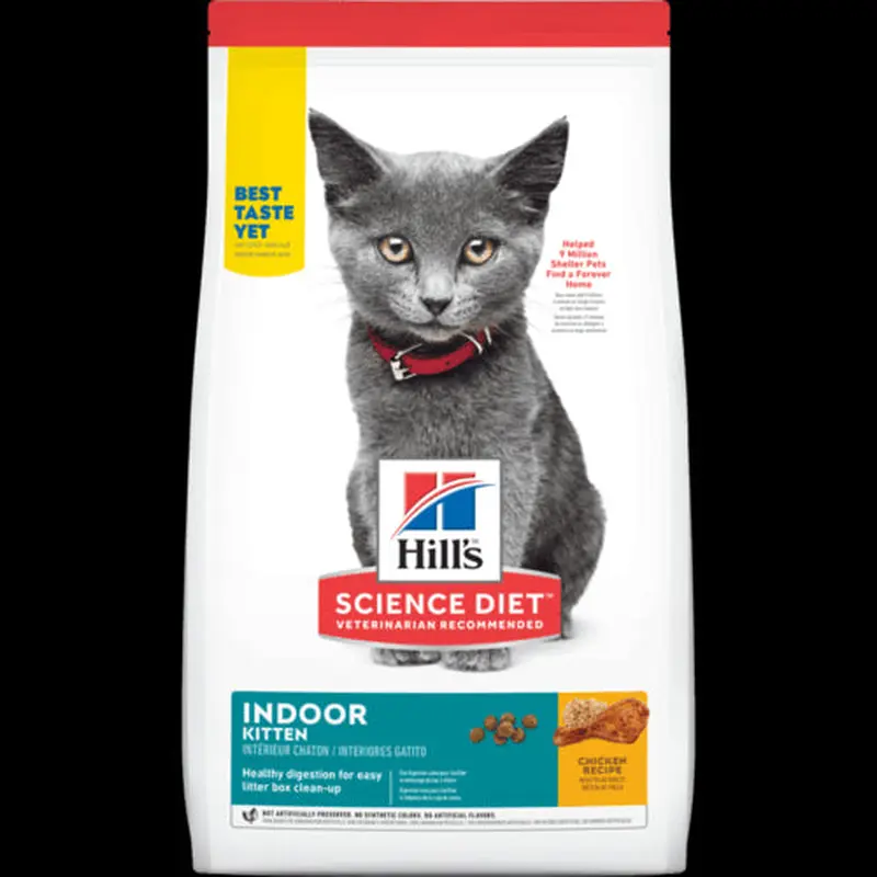 Science Diet Kitten Indoor Chicken Recipe Dry Cat Food 7lb