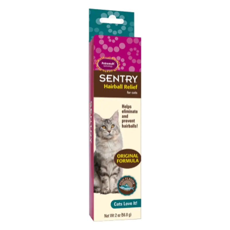 Sentry Hairball Relief for Cats Fish Flavor