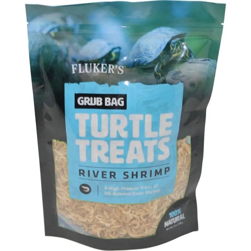 Flukers Grub Bag Turtle Treat - River Shrimp