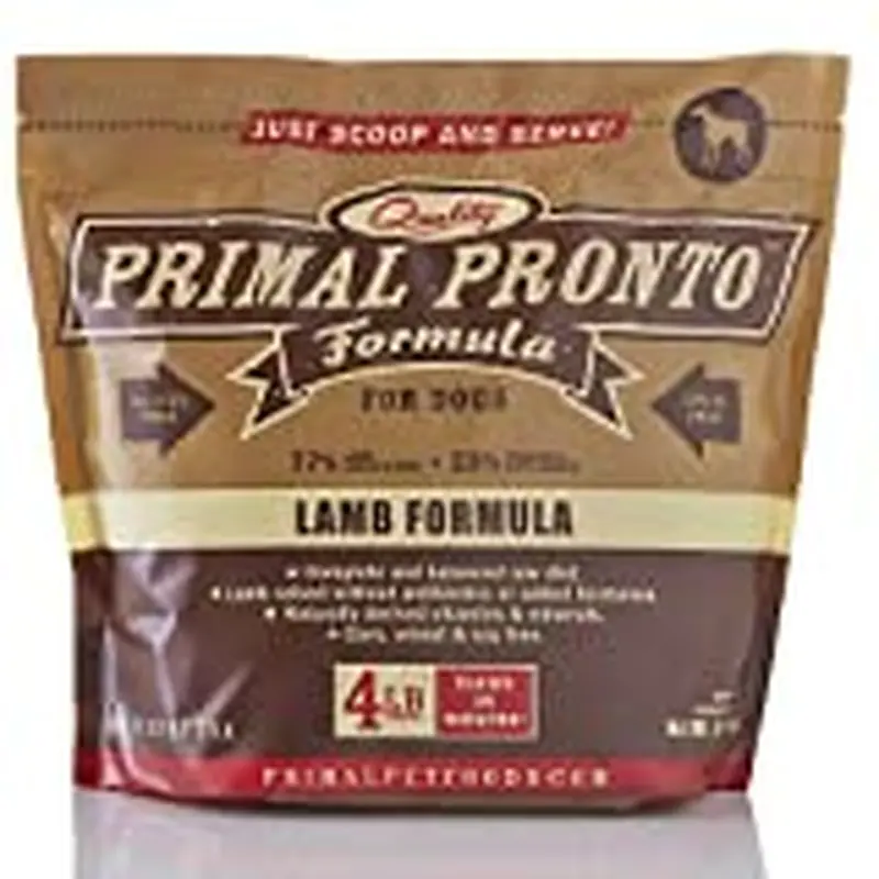 Primal Pronto Lamb Frozen Raw Dog Food