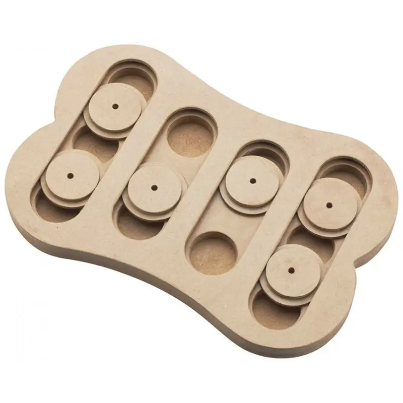 Spot Ethical Pet Dog Toy Seek-A-Treat Shuffle Bone Puzzle