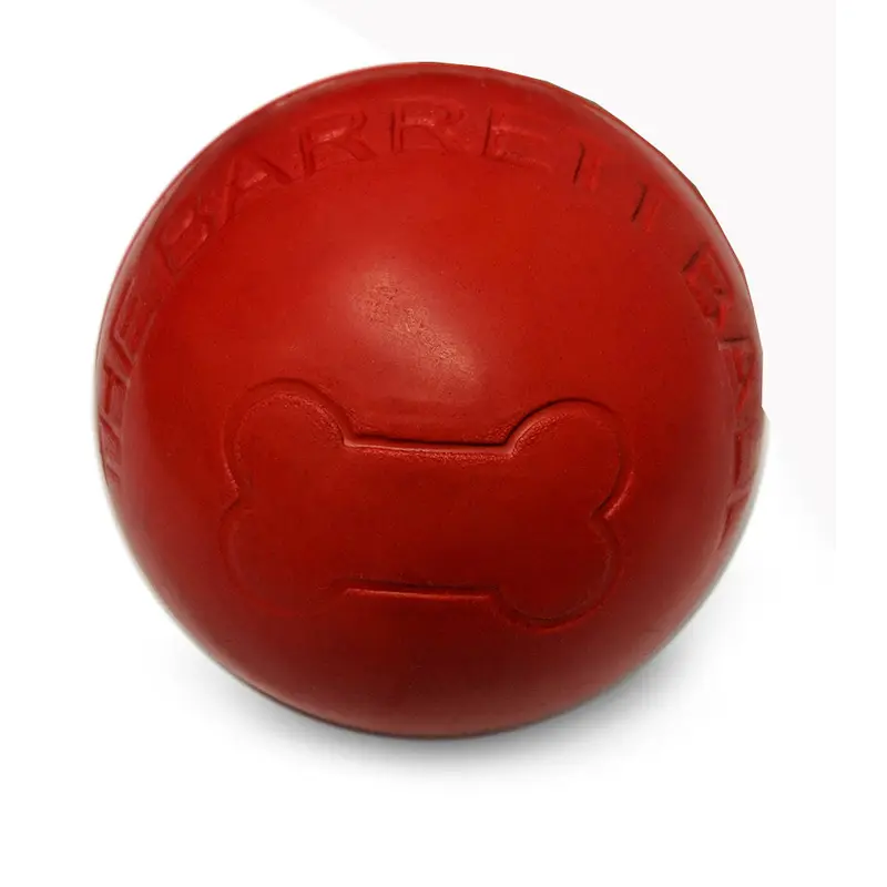 Spot Ethical Pet Dog Toy The Barrett Ball 2.5In Red