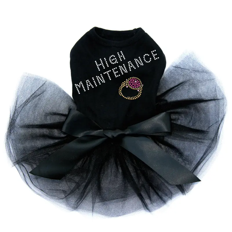High Maintenance Austrian crystal  Fuchsia Ring - Custom Tutu