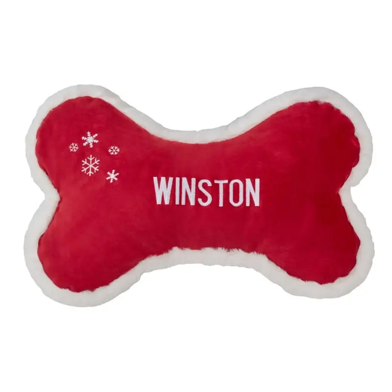 Holiday Bone Pillow