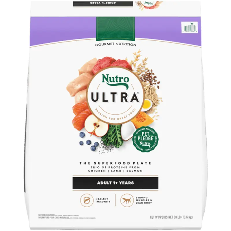 Nutro Ultra Dry Dog Food Adult Formula 30lb bag