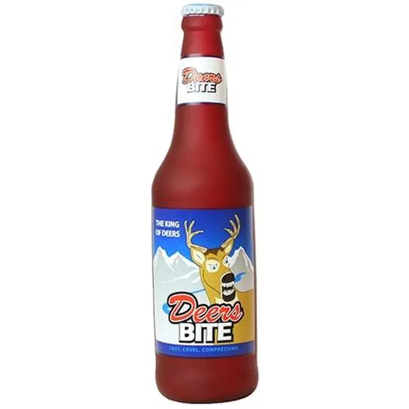 Silly Squeakers  Beer Bottle - Deers Bite