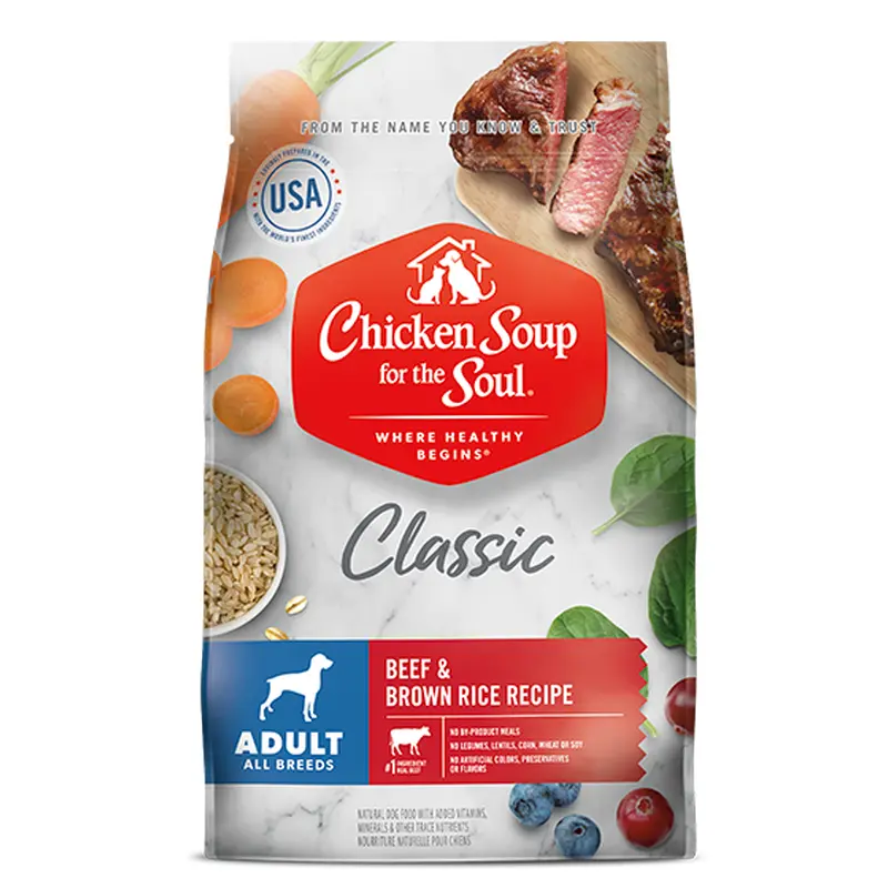 Chicken Soup Adult Beef and Brown Rice Dog Food