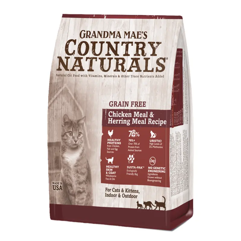 Grandma Mae's Chicken & Herring Grain Free Dry Cat Food 12lb