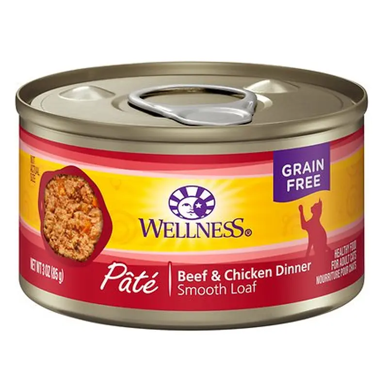 Wellness Adult Cat Beef & Chicken Formula