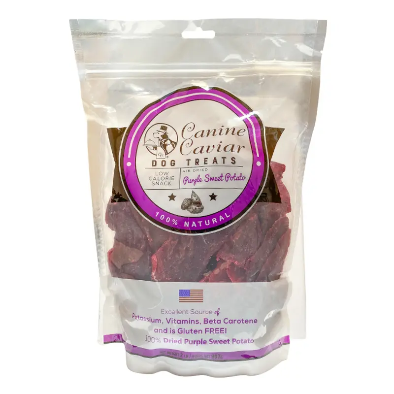 Canine Cavial Dried Purple Sweet Potatos 12oz