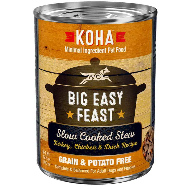 Koha Slow Cooked Stew for Dogs 12.7oz Big Easy Feast