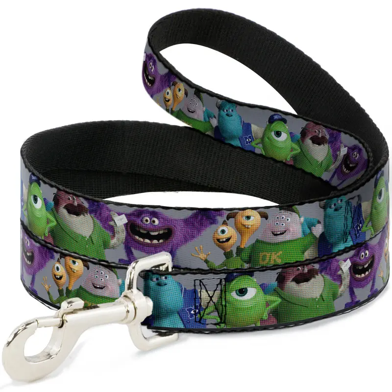 Dog Leash - Monsters University Character Lineup Gray