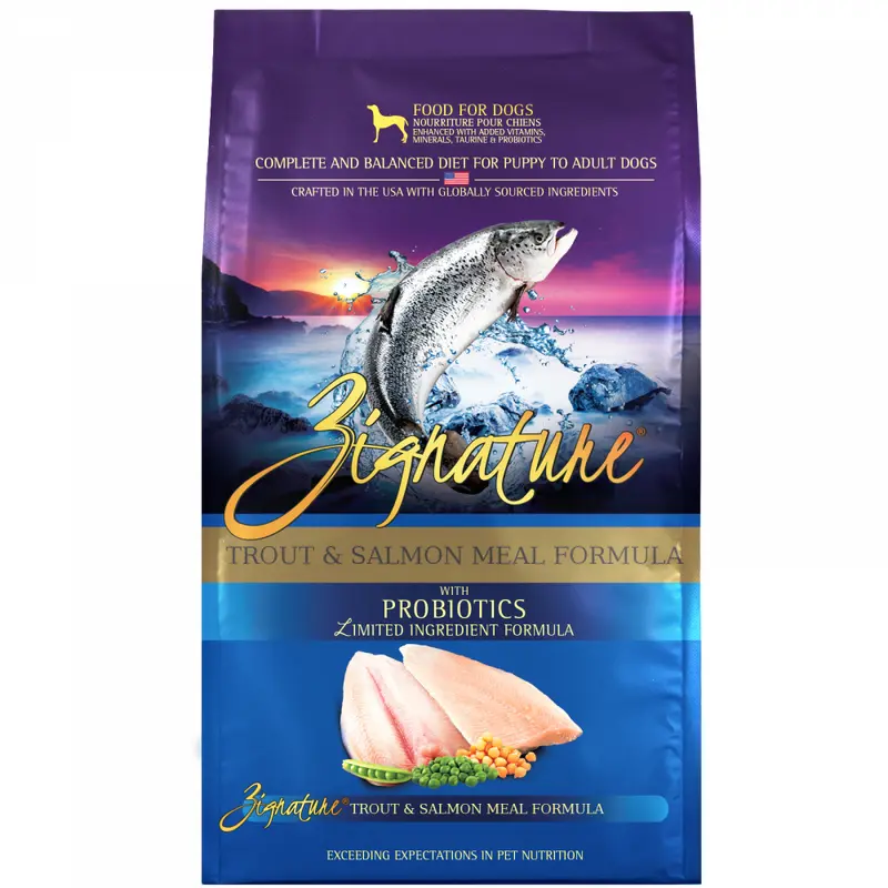 Zignature Trout & Salmon Meal Formula Dry Dog Food