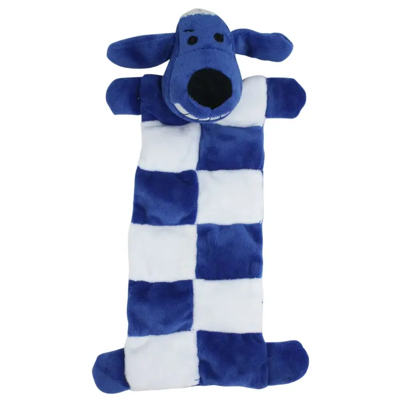 Multipet Loofa Hanukkah Dog Squeaker Mat 12"