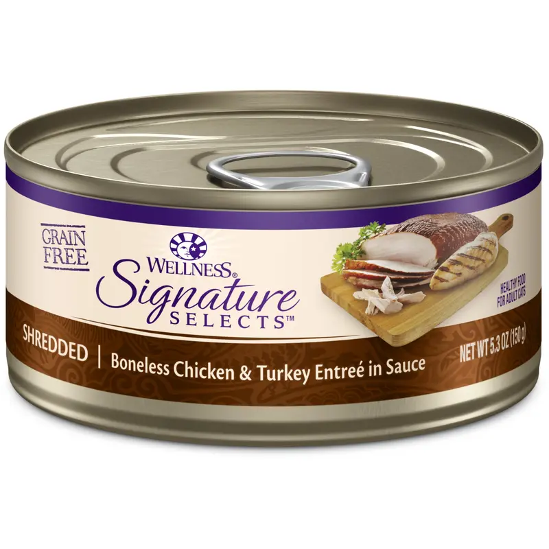 Wellness Signature Selects Shredded Chicken & Turkey 5.3oz