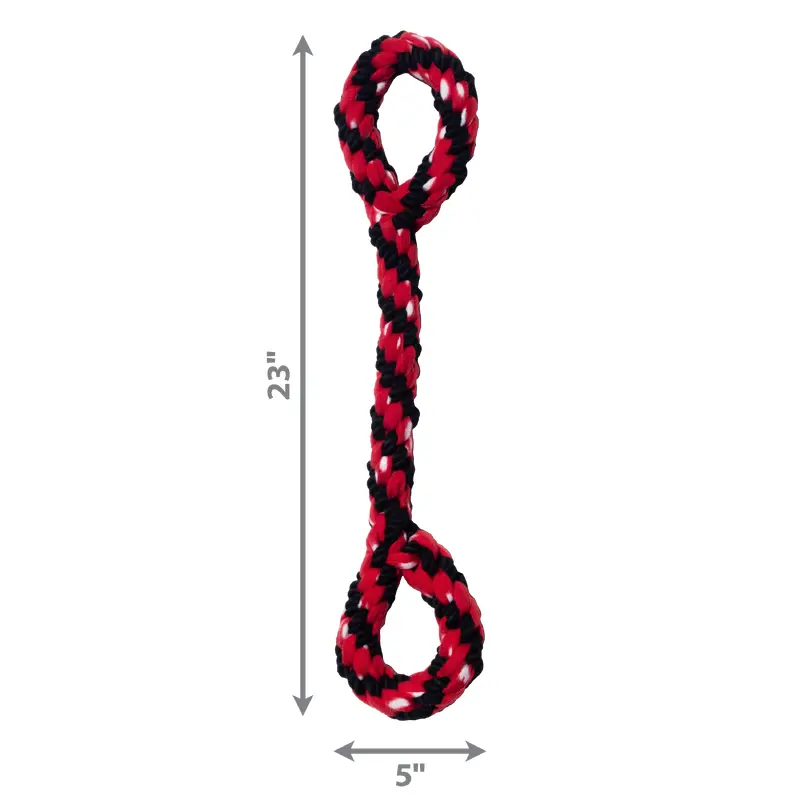 Kong Dog Toy Signature Rope Double Tug Large