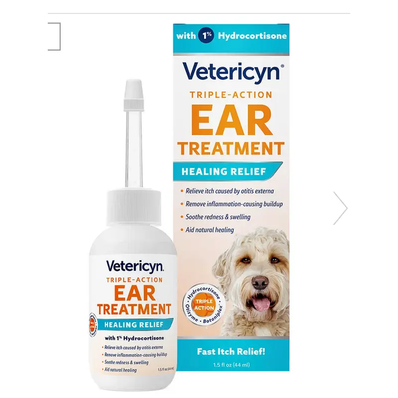 Vetericyn Triple Action Ear Treatment 1.5 fl oz