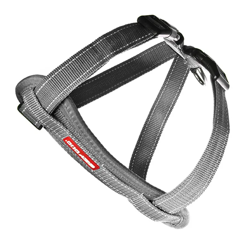 EzyDog Chest Plate Dog Harness Gray XS