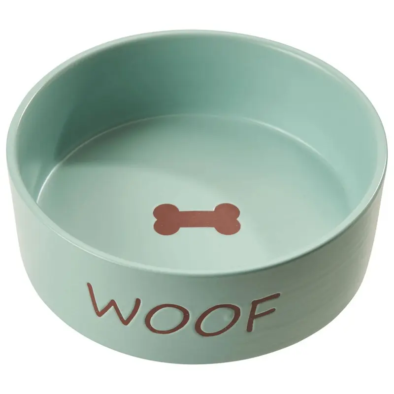 Spot Bowl Portofino Sky Blue Dog Dish 7"