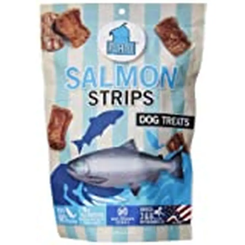 Plato Real Strips Salmon Dog Treats, 18 Oz