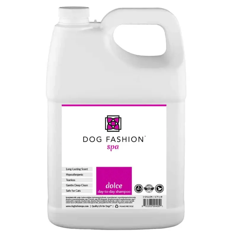 Dolce Day-to-Day Shampoo Gallon by Dog Fashion Spa