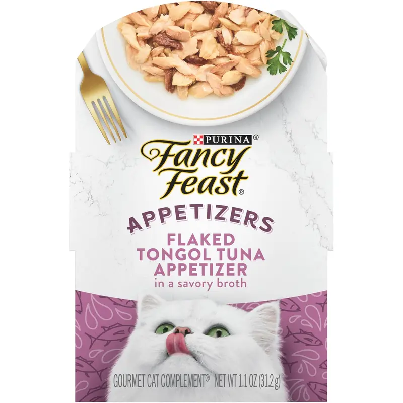 Fancy Feast Appetizers Flaked Tongol Tuna Wet Cat Food (1.1oz)