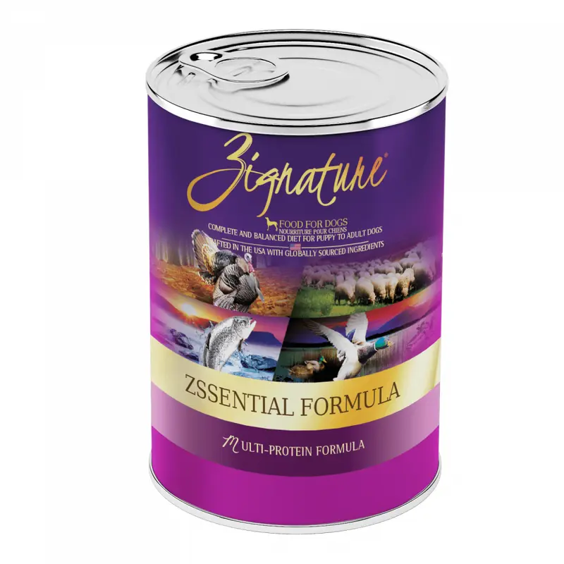 Zignature Grain Free Zssential Multi-Protein Recipe Canned Dog Food