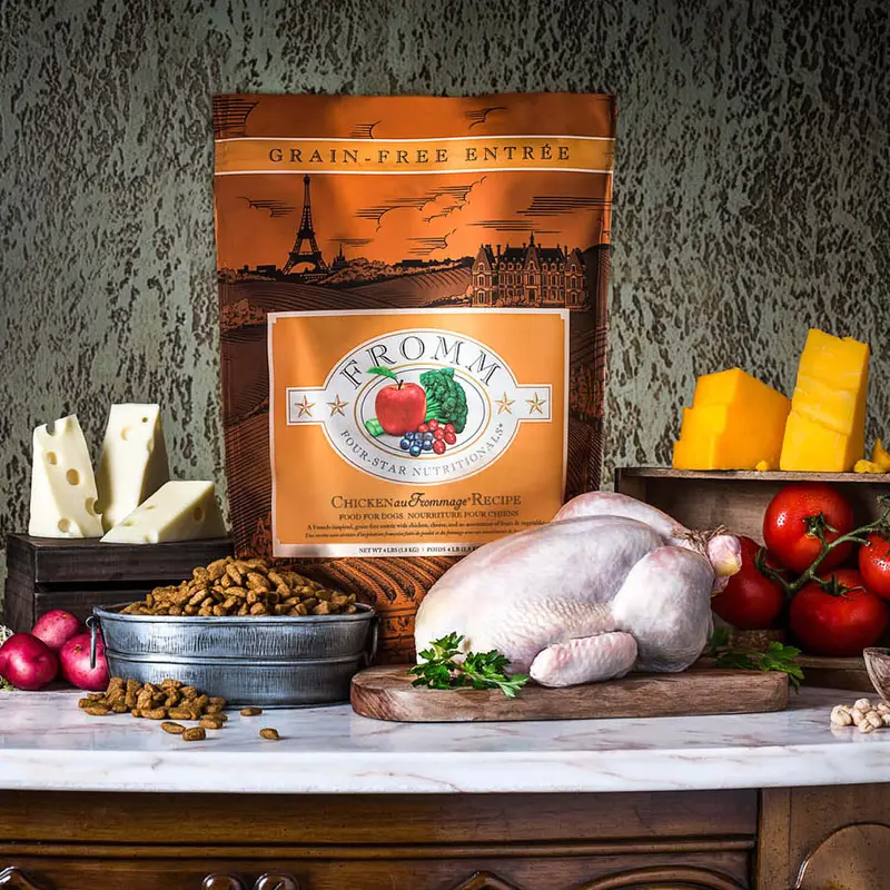 Fromm Four-Star Dry Dog Food - Chicken Au Frommage - 26lb Bag