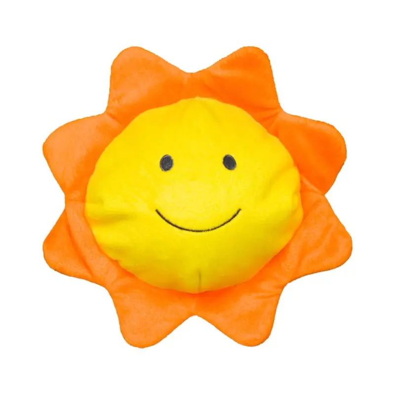 PatchWork Pet Prickles Sun With Moon 5" Dog Toy