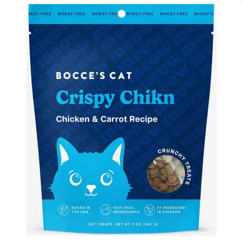 Bocce's Cat Crunchy Chicken & Carrot 2 oz