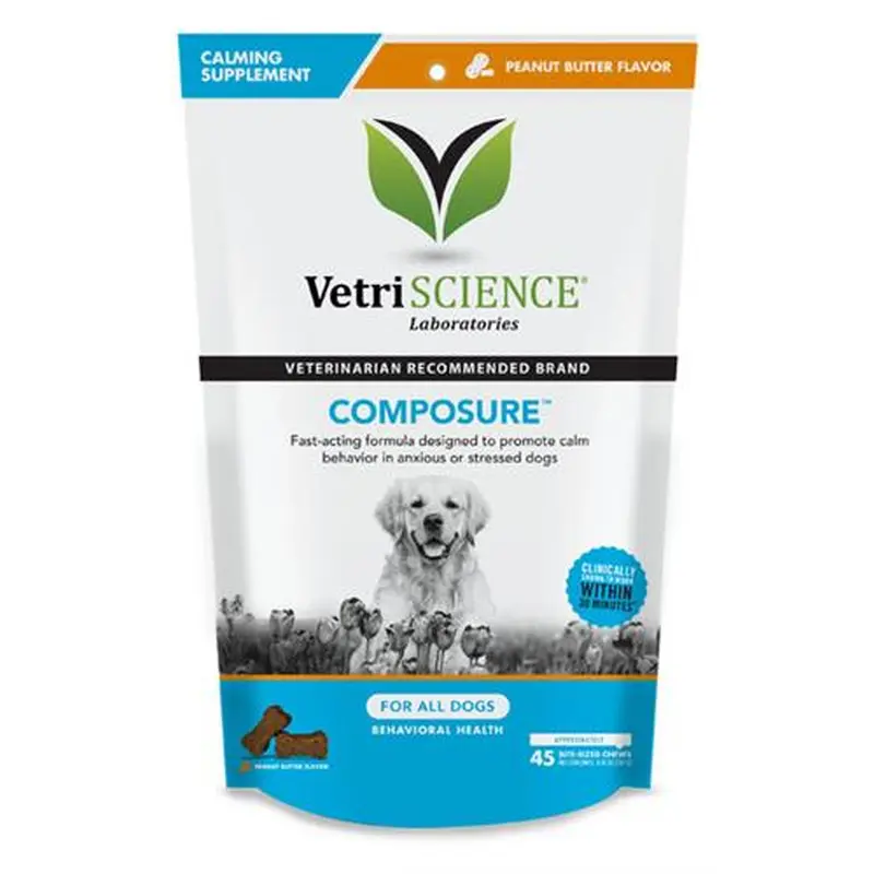 Vetriscience Dog Composure Peanut Butter 5.64 Oz