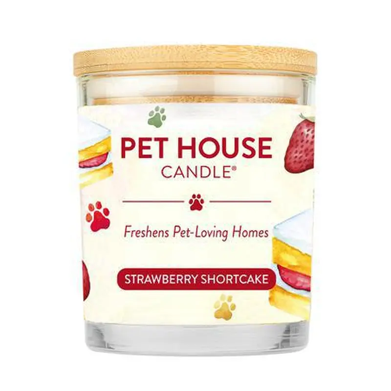 Pet House Candle Strawberry shortcake