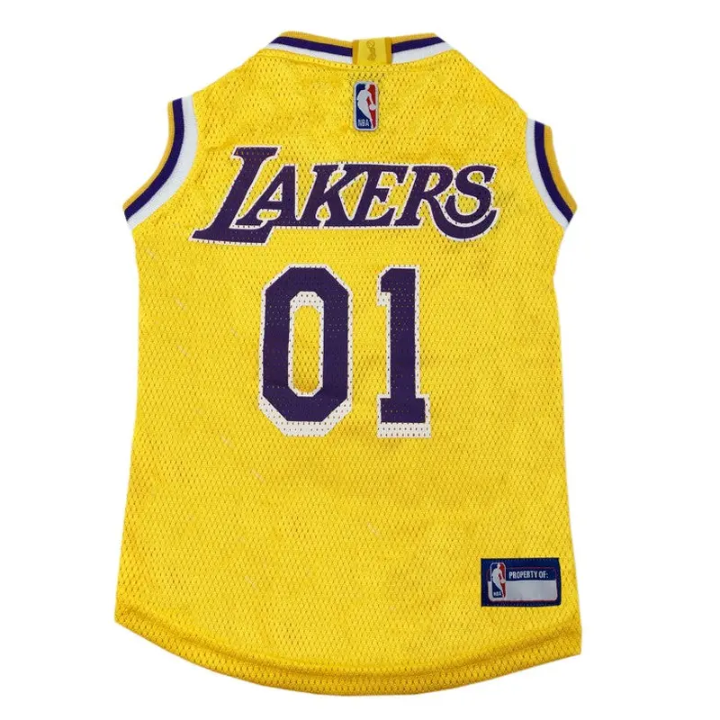 Los Angeles Lakers Dog Jersey