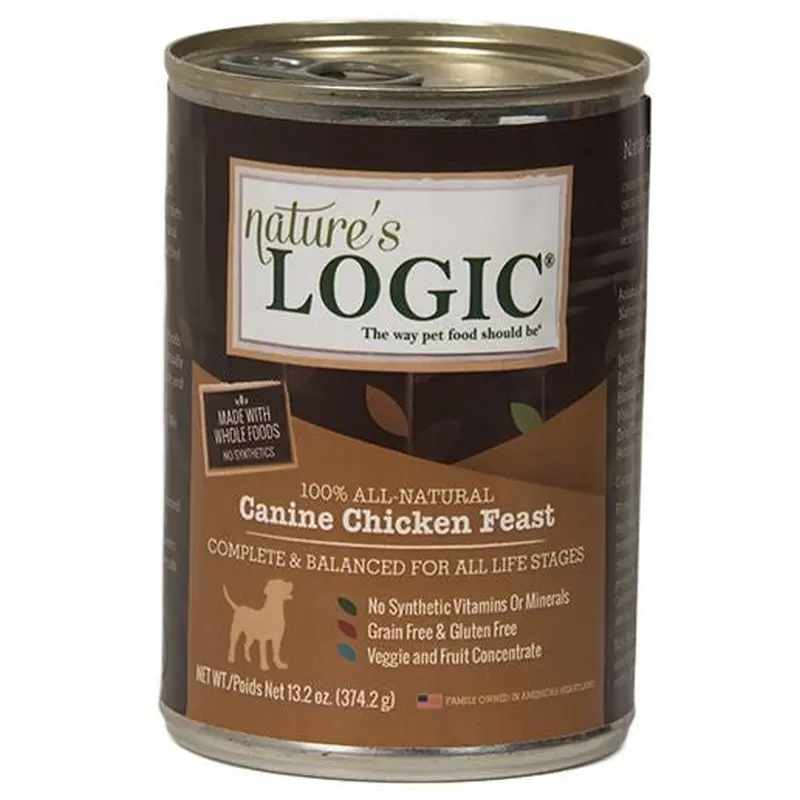 Nature's Logic Canine Grain Free Chicken Feast Canned Dog Food