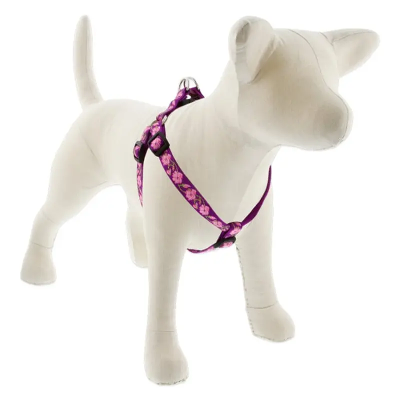 Lupine Pet Dog 3/4 In Wide 20-30 In Step  In Harness Original Designs Rose Garden