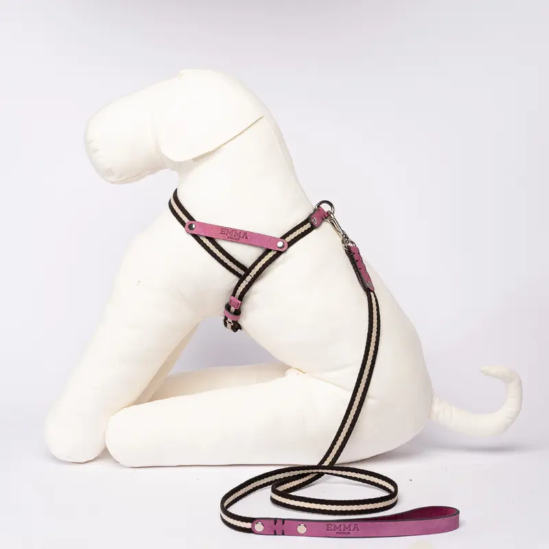 Nubuck Fuchsia-Harness