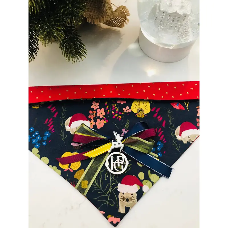 The Native(Indigo) Scarf + BOW