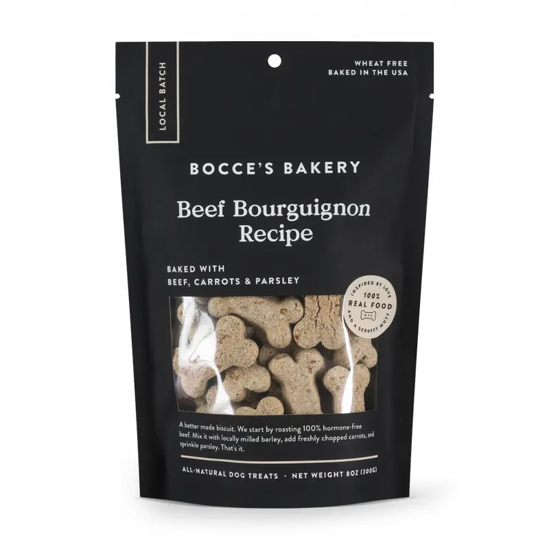 Bocce's Bakery Beef Bourguignon All Natural Dog Biscuits