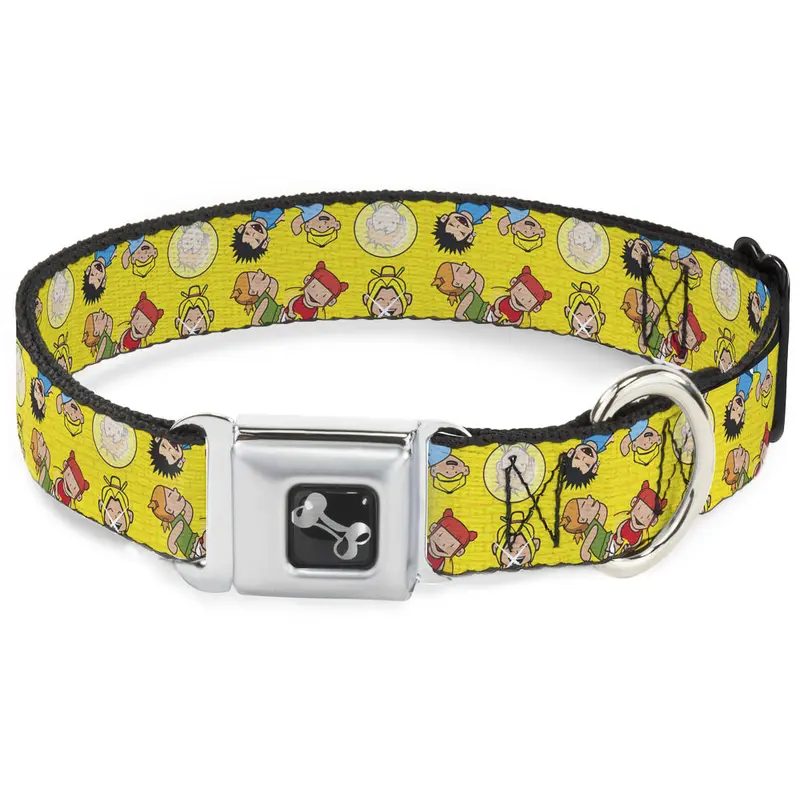 Dog Bone Seatbelt Buckle Collar - Kid's in the Hood