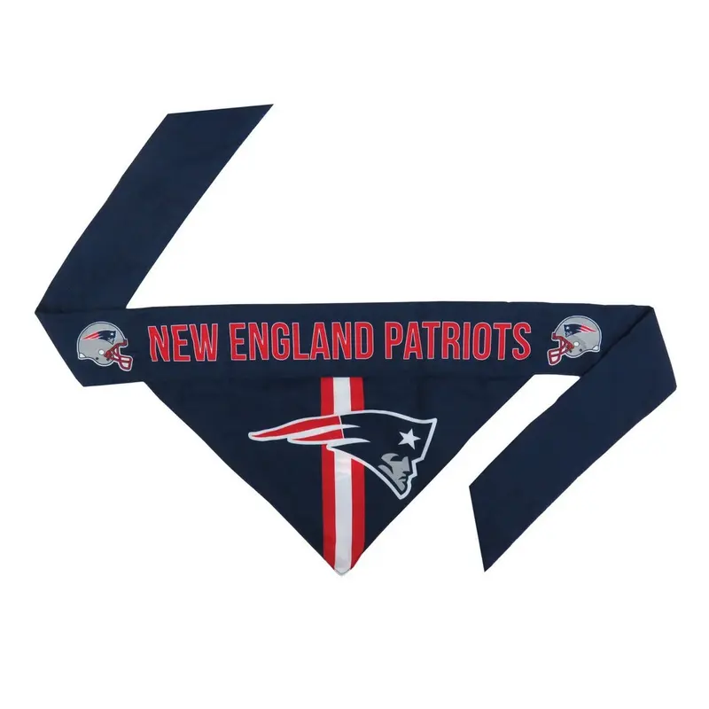 New England Patriots Pet Bandana Size L
