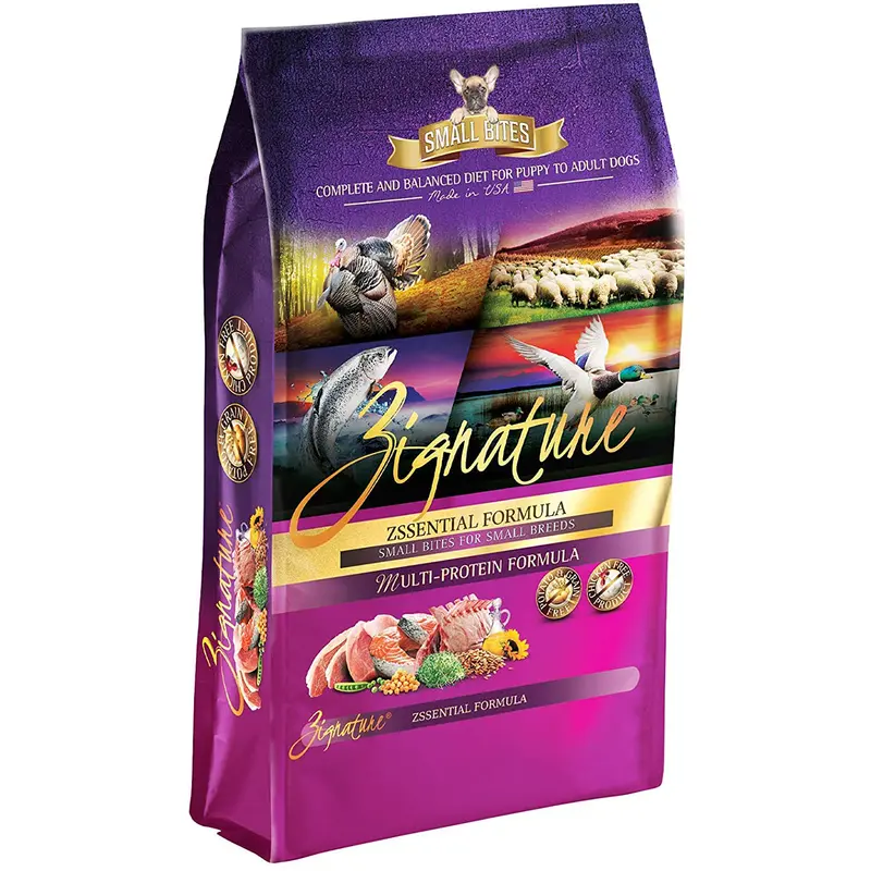 Zignature Zssential Multi-Protein Formula Small Bites Grain-Free Dry Dog Food 13.5oz