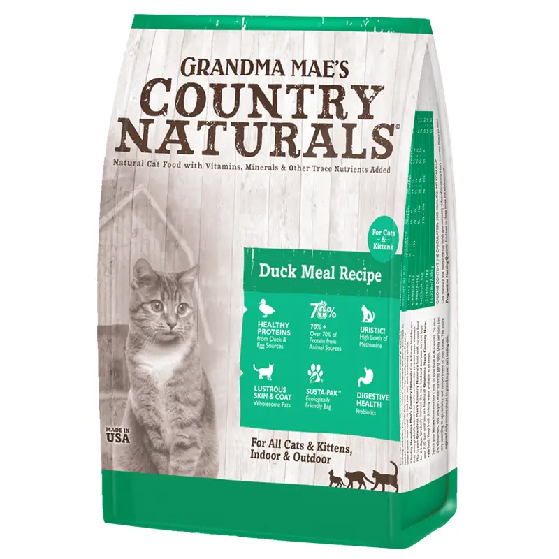 Grandma Mae's Country Naturals Duck Meal Recipe for Cats & Kittens 3lb